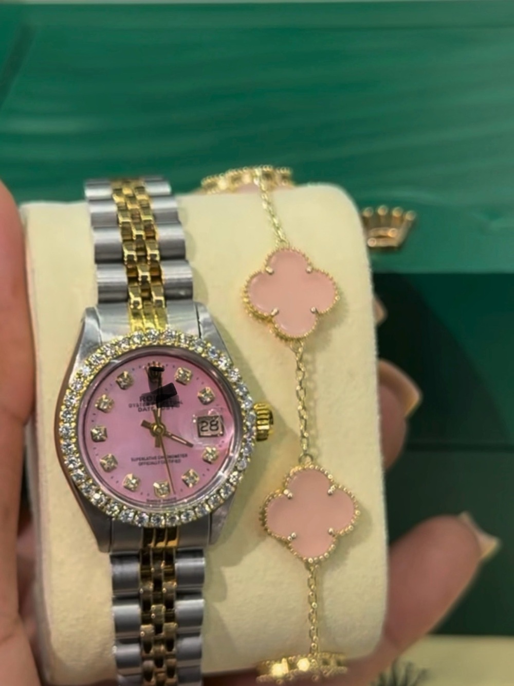 Women Brand Watch with Bracelet